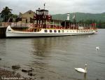 ID 1150 TERN (1891/120 tonnes) a Lakeland steamer at Bowness-on-Windermere in Englands' Lake District. She was built by Forrestt & Co., Wivenhoe, Essex in 1891.